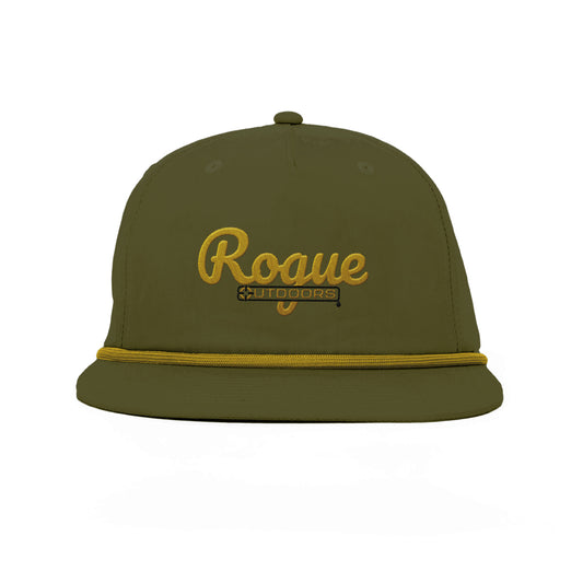 Rogue Umpqua Rope Olive/Mustard/Black Blood Drip Hat
