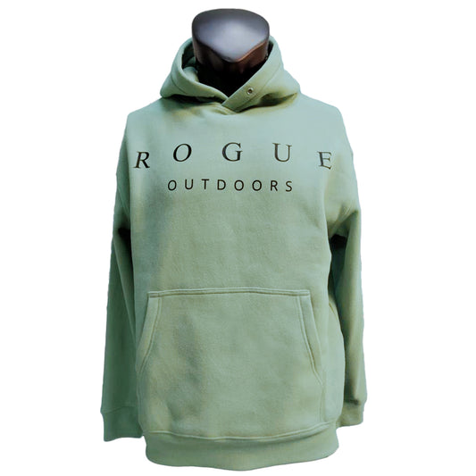Rogue Hoodie Seafoam with Black Rogue Logo